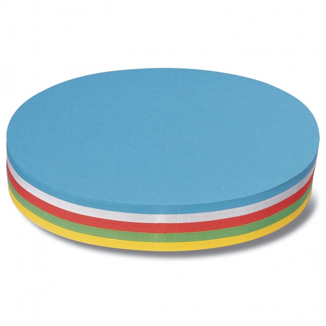 Moderations-Ovale farbig sortiert, 11x19 cm, 250 Stück 